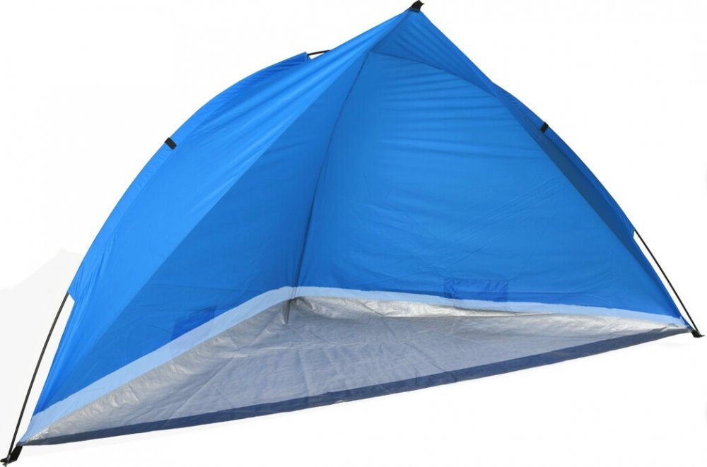 Levně PROGARDEN Plážový stan s UV50+ ochranou 260 x 110 x 110 cm modrá KO-X61900560