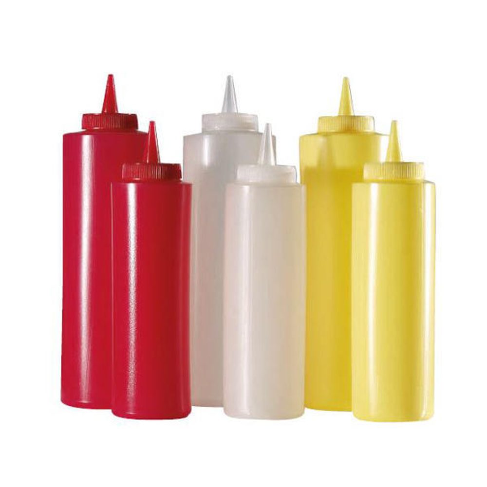 Levně láhev 0,26l SAUCE-omáčky, špička, MIX, plast