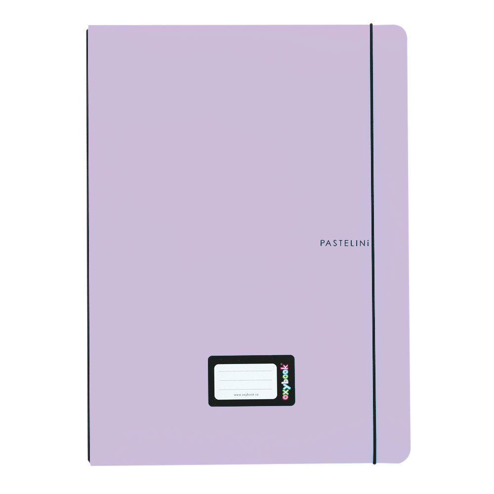 Levně Karton P+P Sešit PP Oxybook A4 40 listů PASTELINI fialová 8-974