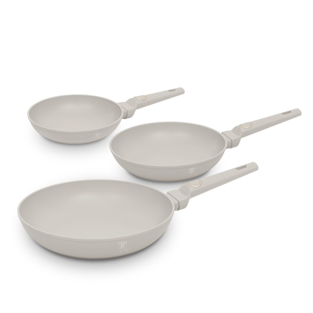 Levně BERLINGERHAUS Sada pánví s titanovým povrchem 3 ks Sahara Collection BH-8078