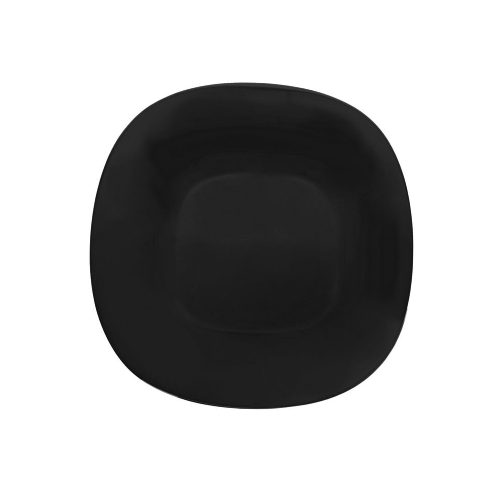 Levně Dezertní talíř LUNA black 20x20 cm