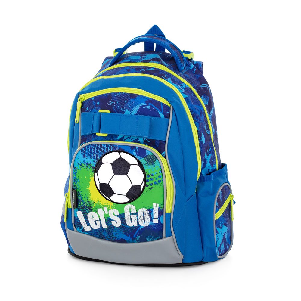 Levně Karton P+P Školní batoh OXY GO fotbal 8-37623