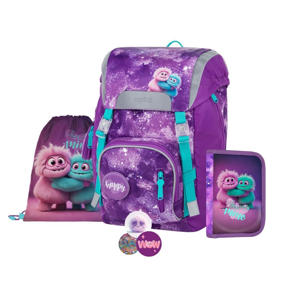 Karton P+P Školní set 4ks OXY SKY Monster