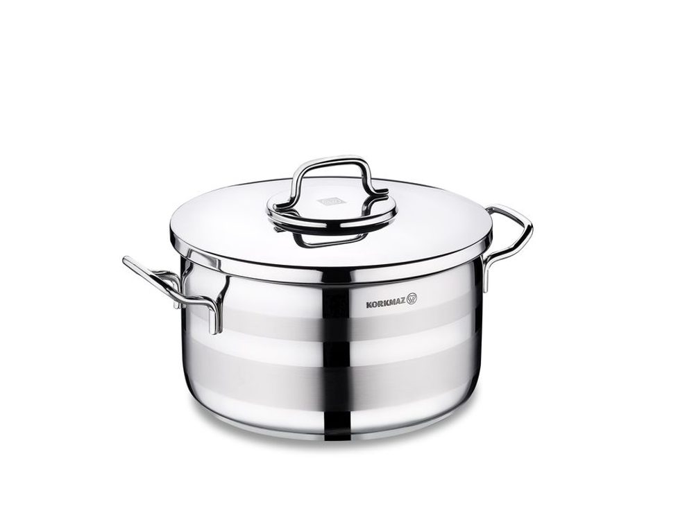 Levně hrnec d24+PO ASTRA 2, 5,75l, v.13cm, indukce, NR