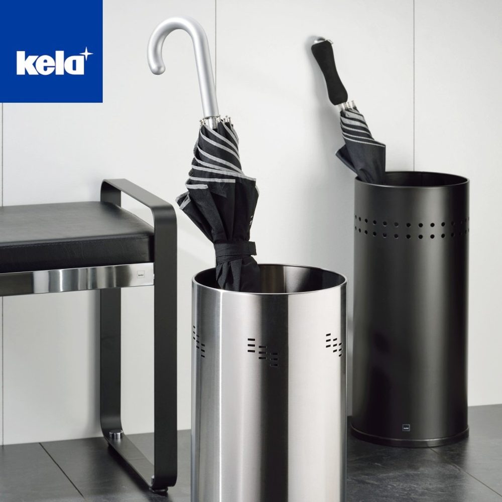 Levně KELA Stojan na deštníky SWING, matný KL-18031