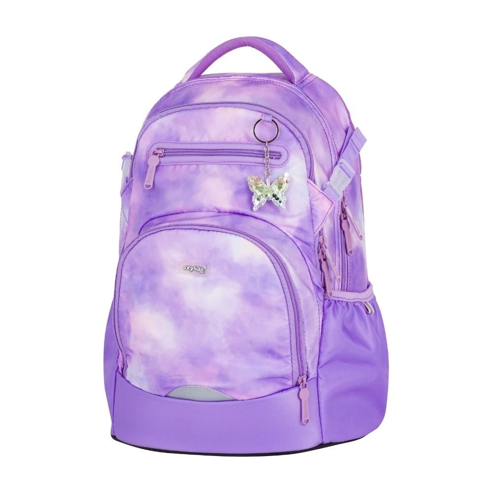 Levně Školní batoh OXY Ombre Butterfly