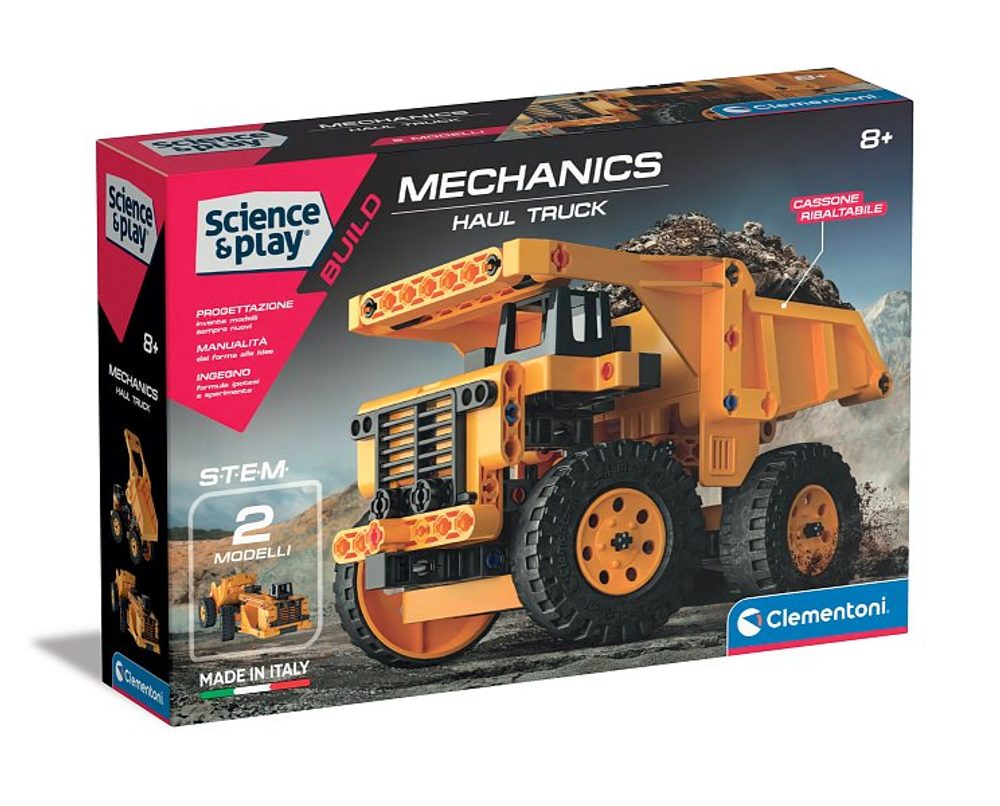 CLEMENTONI SCIENCE - Důlní nákladní auto (CZ, SK, PL, HU)