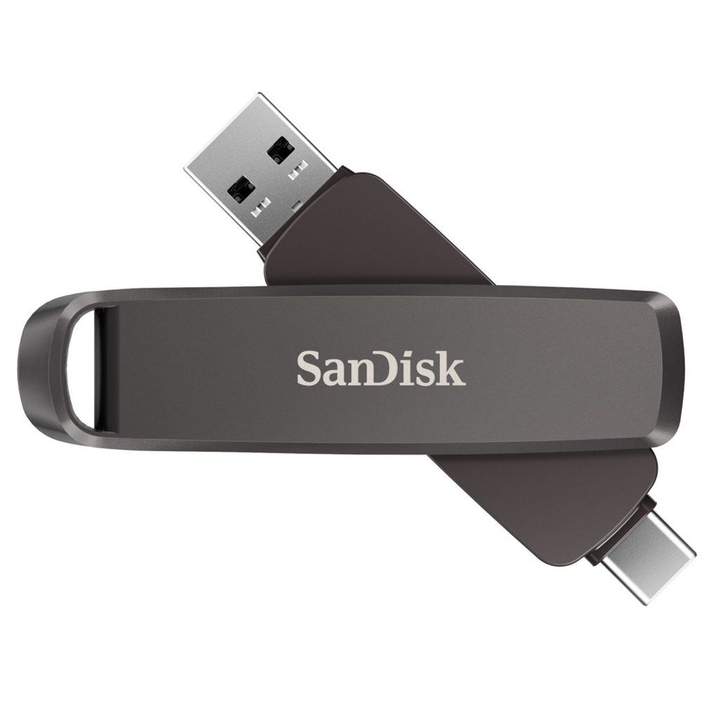 Levně Sandisk Extreme pro Dual Drive 2 TB, Metal Dual Drive,1000/900 MB/s, USB Type C + Type A