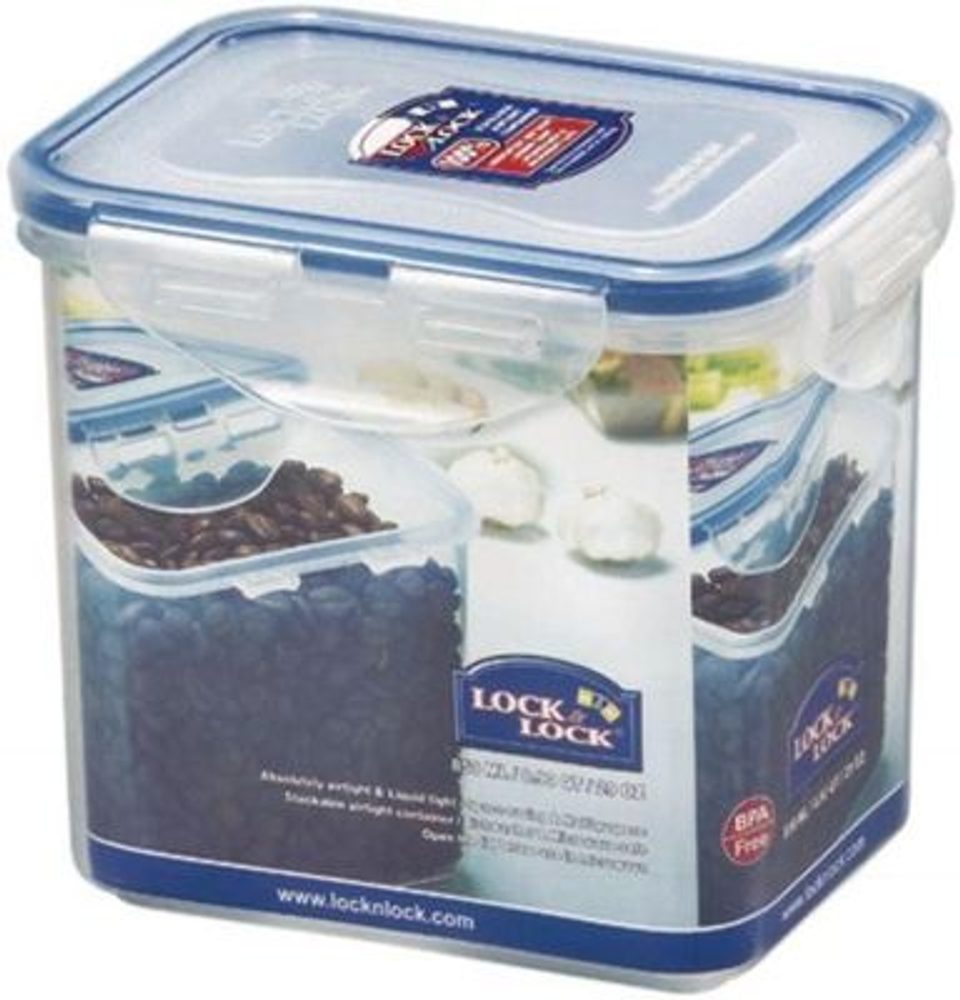 Levně dóza 0,85l LOCK HPL808, 12,8x 9,4x11,6cm, plast