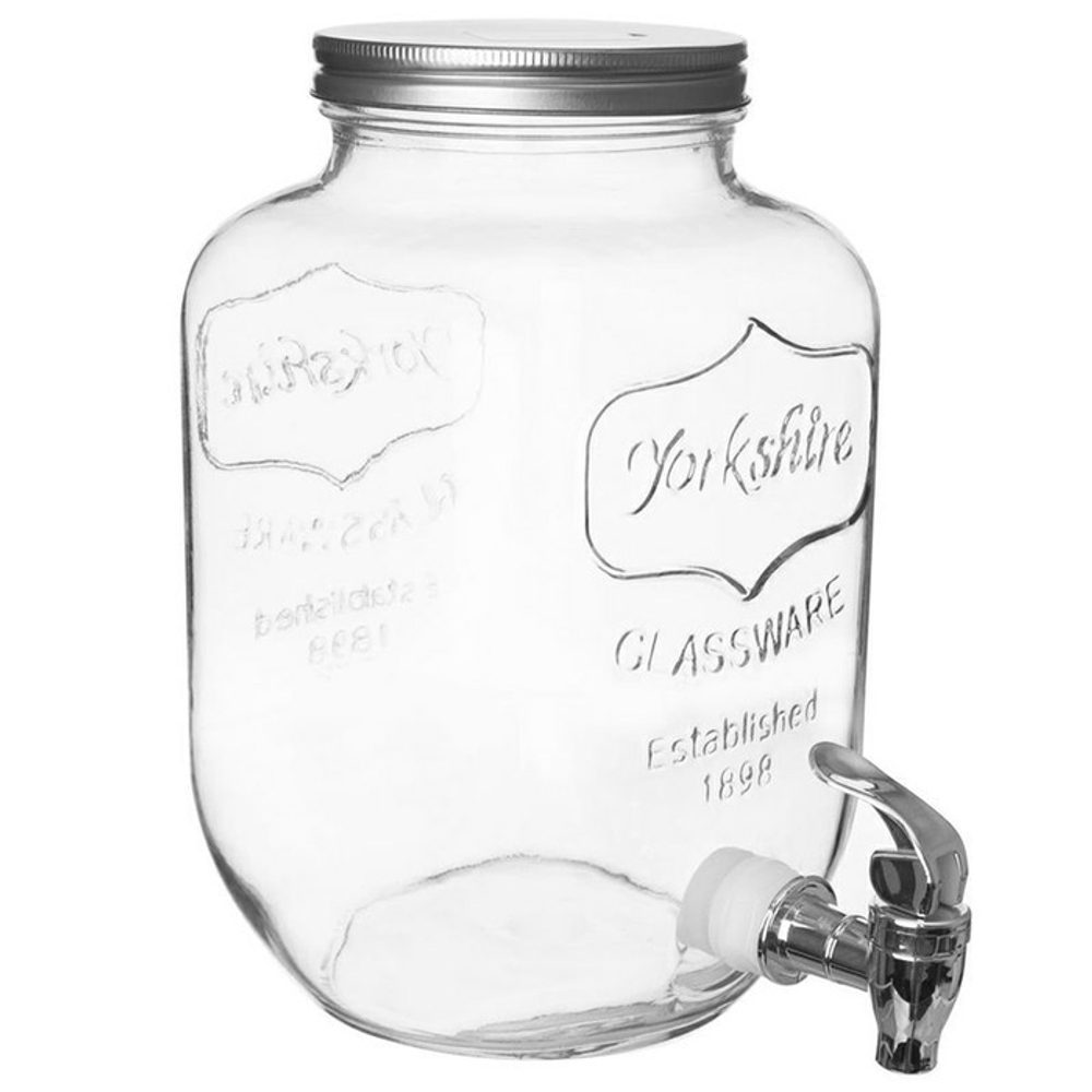 Levně láhev 4,0l sklo s kohoutem *PO 3.10.