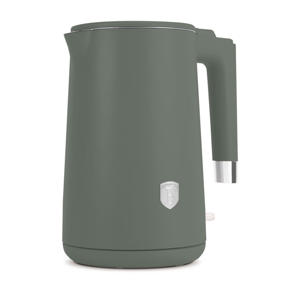 Levně BERLINGERHAUS Rychlovarná konvice s dvojitou stěnou 1,7 L Matte Green Collection BH-9924