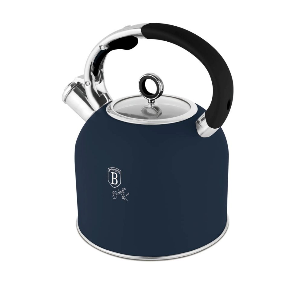 BERLINGERHAUS Konvice pískací se skleněným víkem 3 L Deep Sea Collection BH-8918
