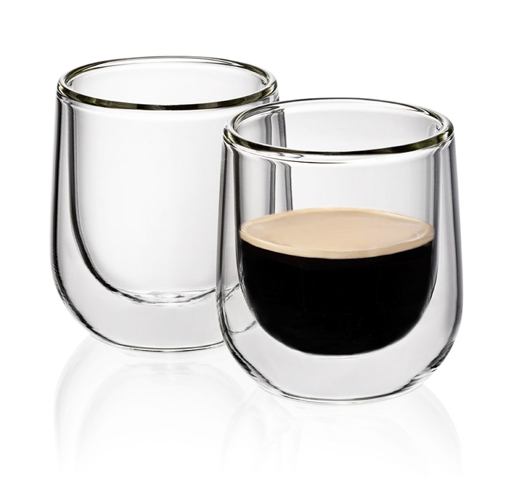 Levně KELA Sklenice na espresso FONTANA sada 2 ks 60 ml KL-12403