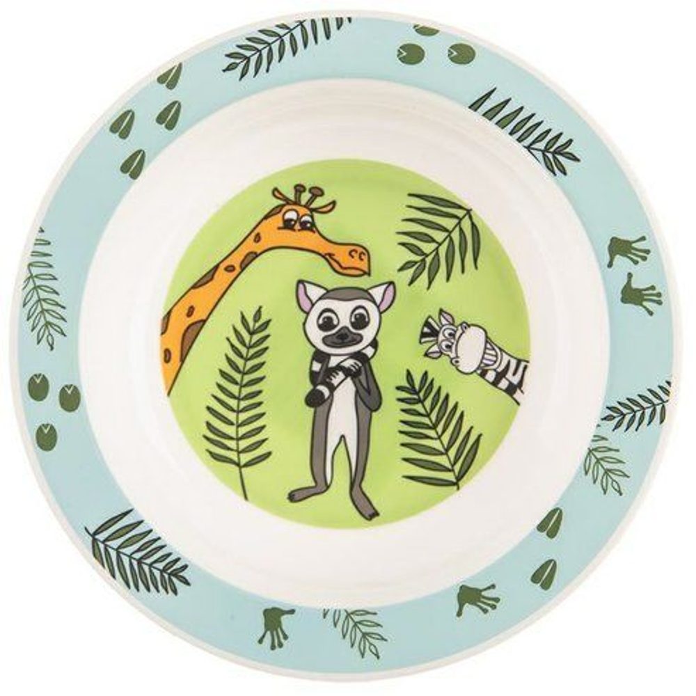Levně talíř d16cm SAFARI, hluboký, dětský, plast