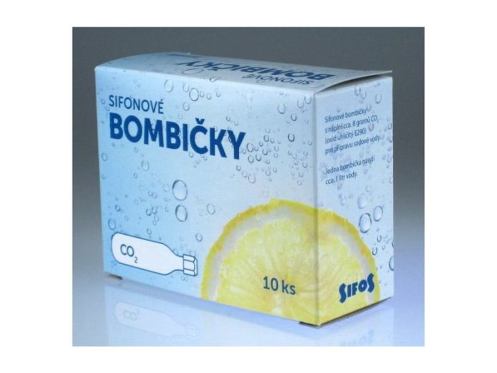 Levně bomb. SIFON (PLYN+OBAL), krab.(10ks)