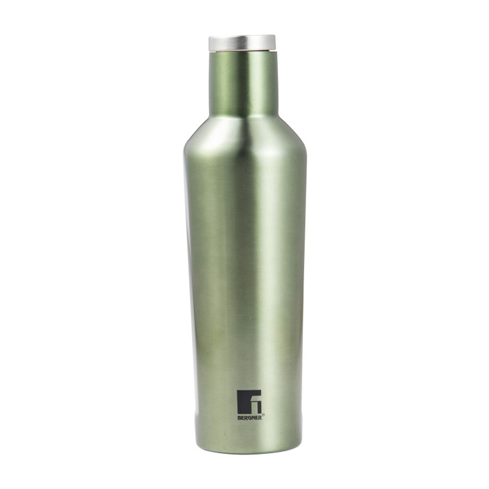 Levně BERGNER Termoska lahev MIDNIGHT nerez 500 ml BG-41757-GR