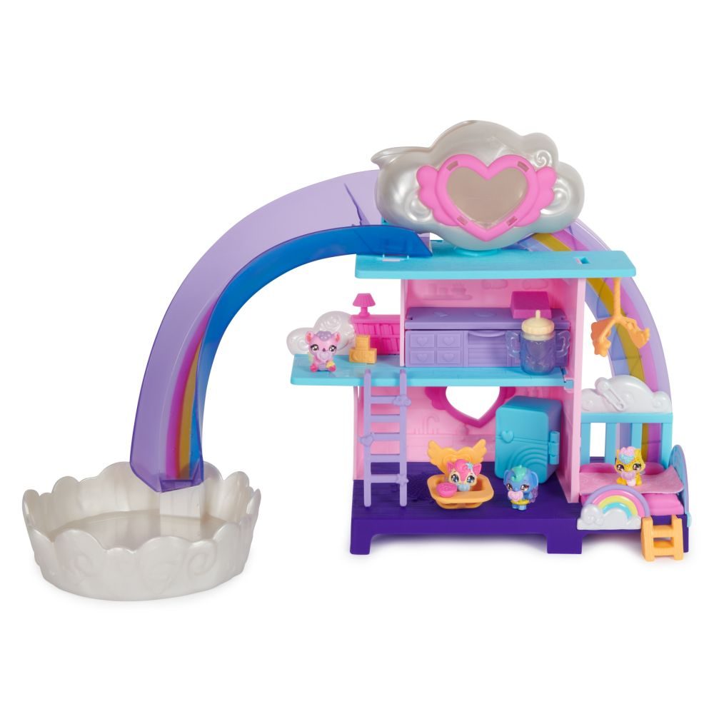 Levně HATCHIMALS HRACÍ SADA DUHOVÝ SVĚT / LÍHNUTÍ VE VODĚ