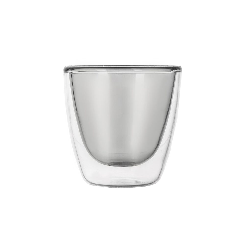 Levně Dvoustěnná sklenice DOUBLE espresso 0,11 l 2 ks