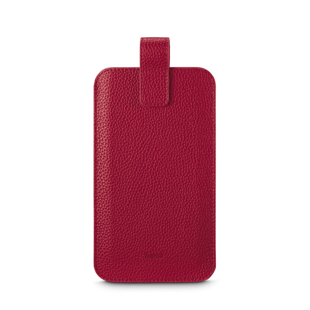 Levně Hama pouzdro na mobil, univerzální, pro mobily s rozměry do 16x8,9x1,2 cm, syntetická kůže, červené