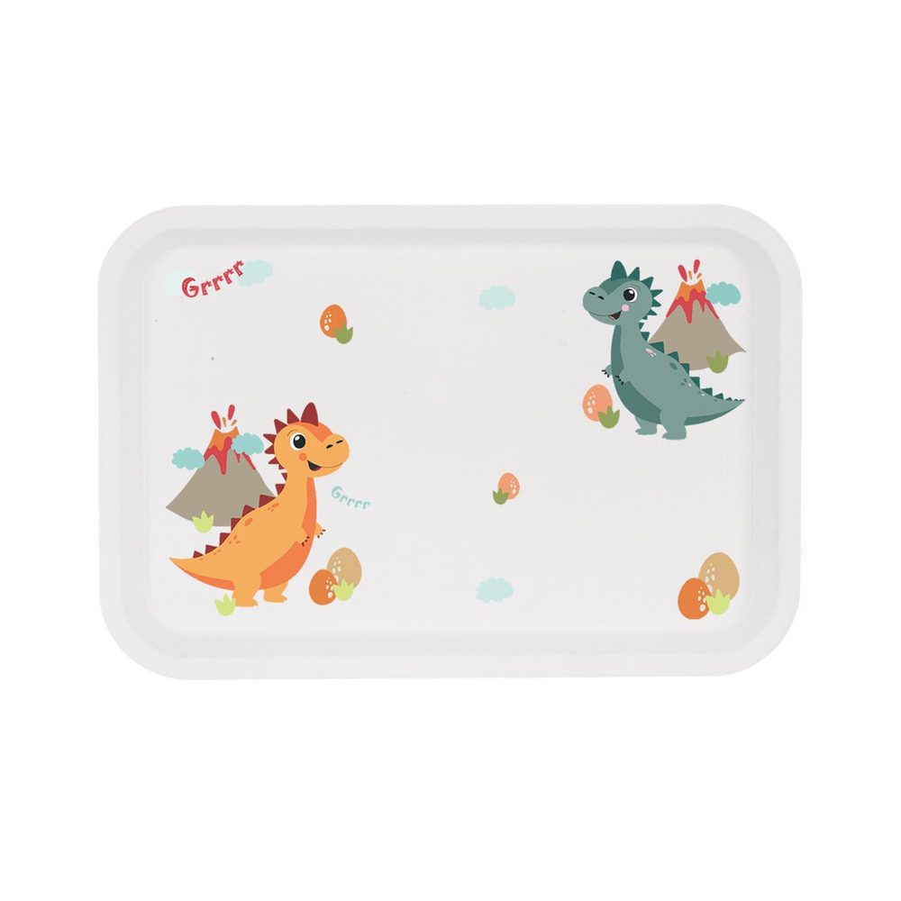 Levně Servírovací dětský tác DINO 30,5x21 cm