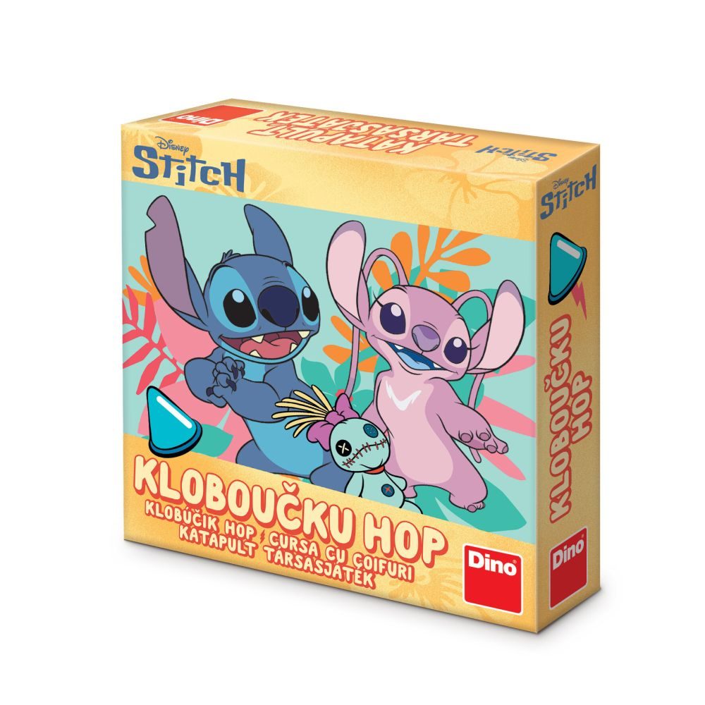 Levně KLOBOUČKU HOP – STITCH A ANGEL Dětská hra