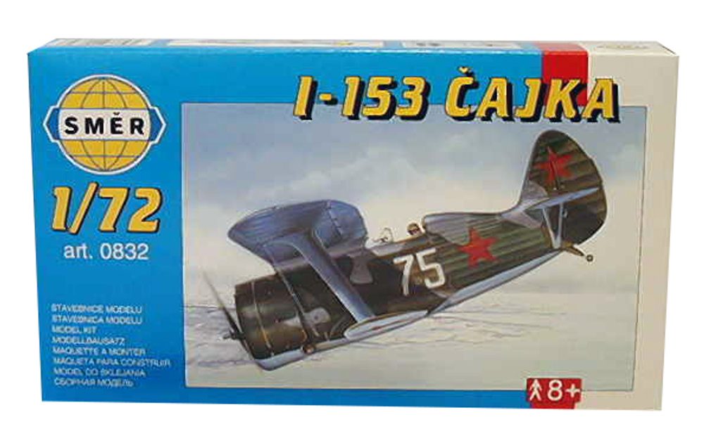 Směr - Modely Polikarpov I-153 Čajka 1:72