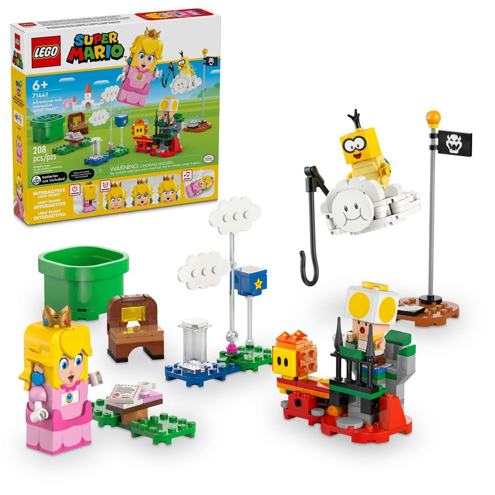 Lego Interaktivní LEGO® Peach™ a dobrodružství