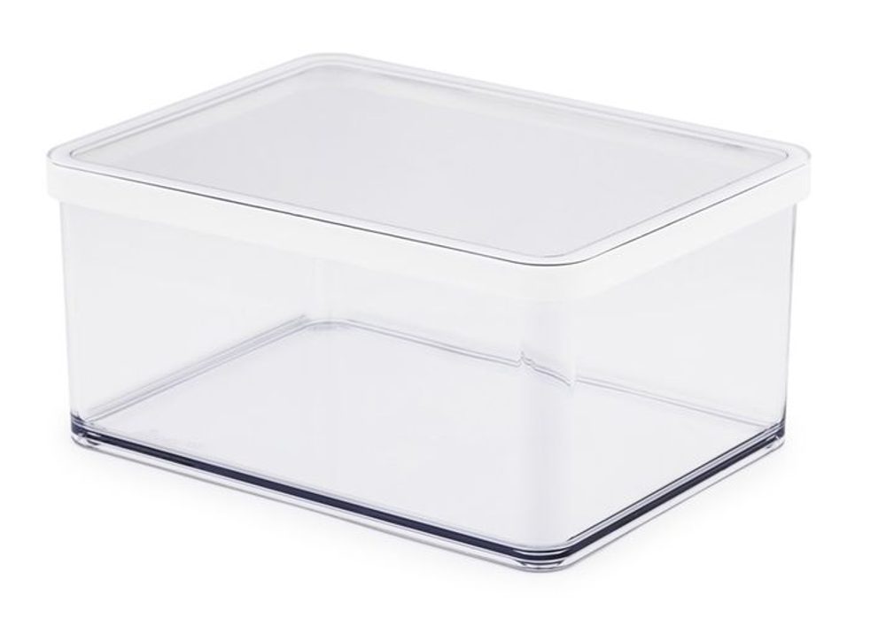 Levně dóza 2,25l LOFT, 20x15x9,6cm, těsnění, pevný plast