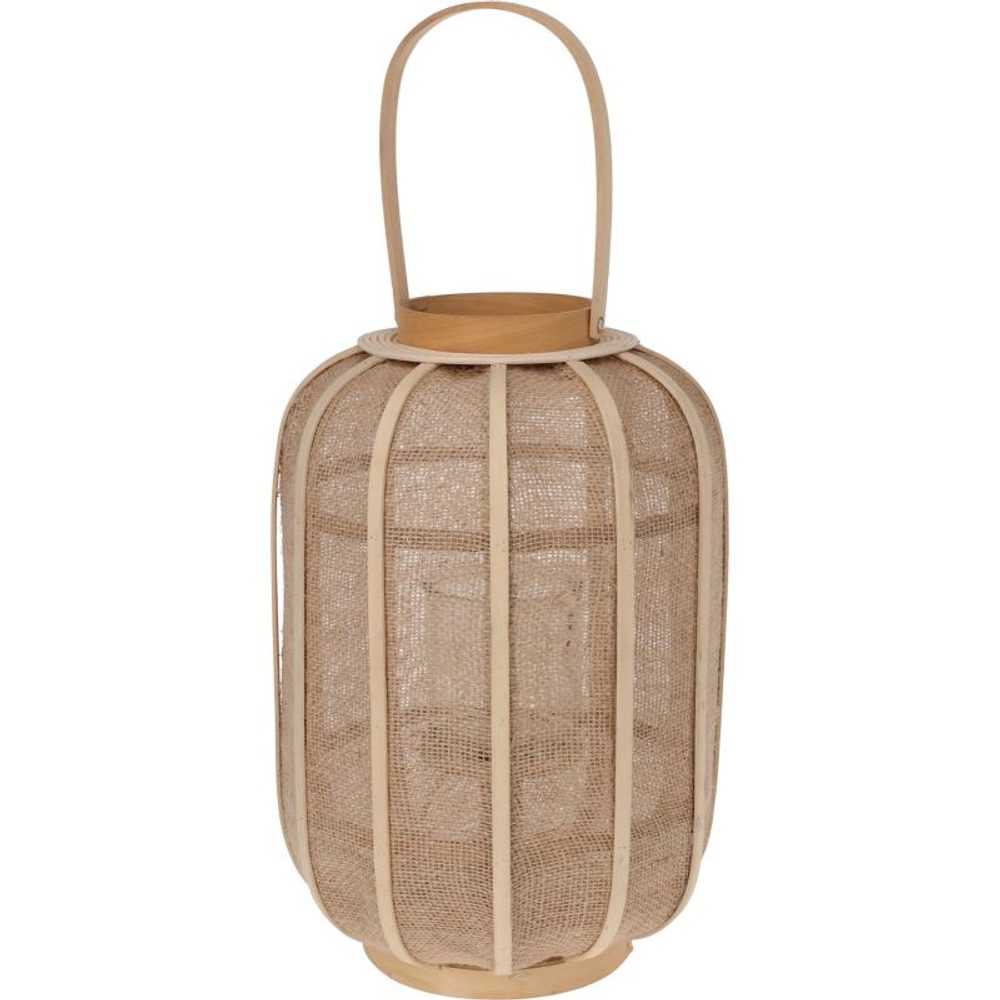 Levně PROGARDEN Lucerna na svíčku venkovní ratan 40 cm KO-430020030