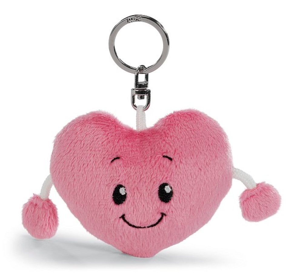 Levně NICI klíčenka Srdíčko Love růžové 8cm
