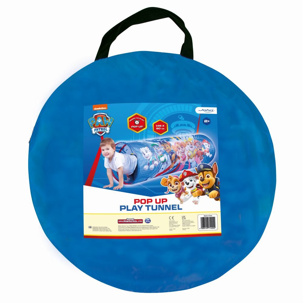 Levně POP UP Tunel Paw Patrol, 145x60 cm