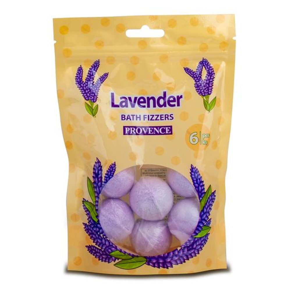 Levně Provence ŠUMIVÁ BOMBA DO KOUPELE PROVENCE 6KS 20G LEVANDULE