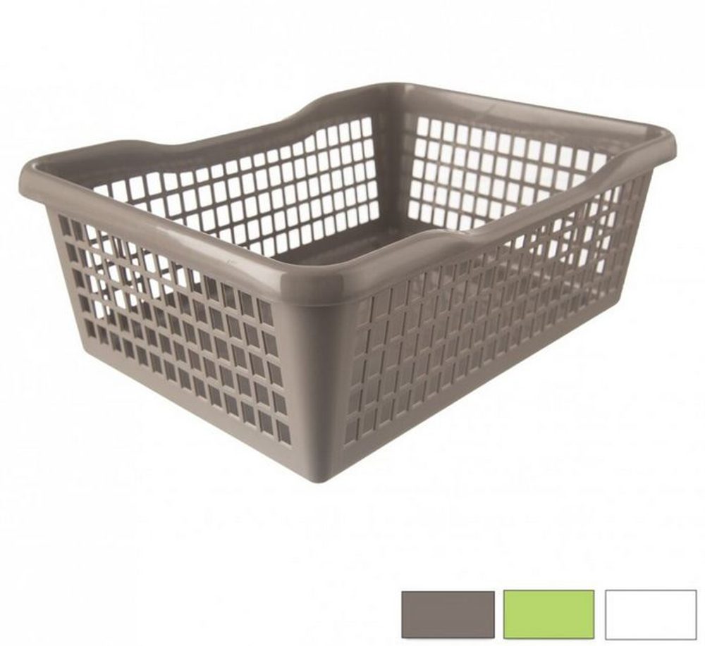 Levně košík 1,0l 20x10x 5,0cm, prolamovaný, 3barvy, plast
