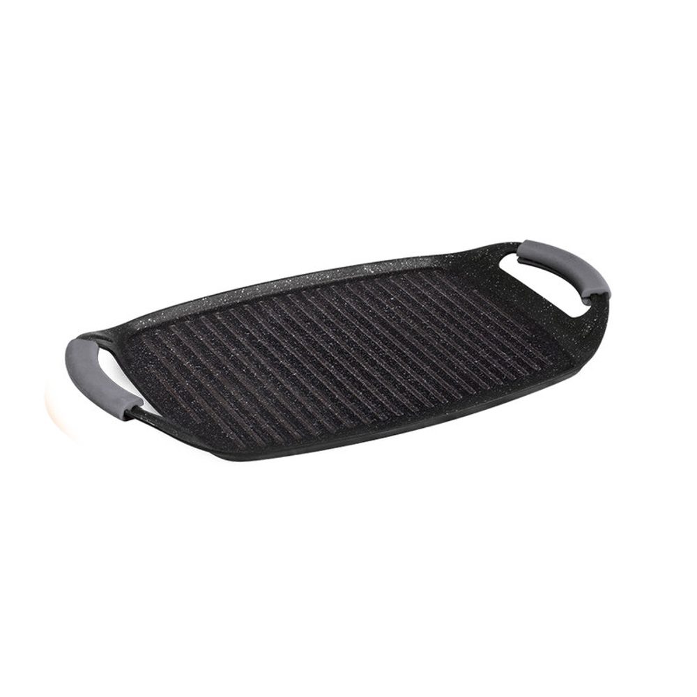 Levně BERLINGERHAUS Grilovací deska s mramorovým povrchem Carbon PRO Line 47 cm BH-6922