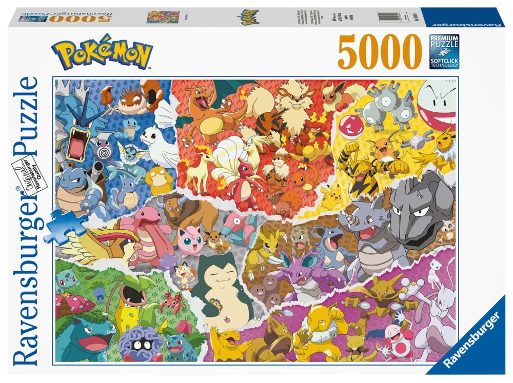 Levně Pokémon 5000 dílků