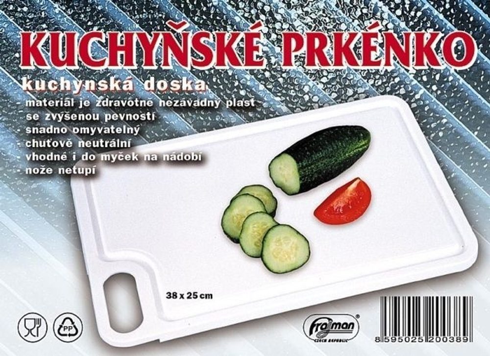 Levně prkénko 38x25cm obdélník,plast