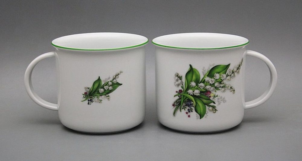 Levně hrnek 250ml TINA - KONVALINKA, čes.porcelán