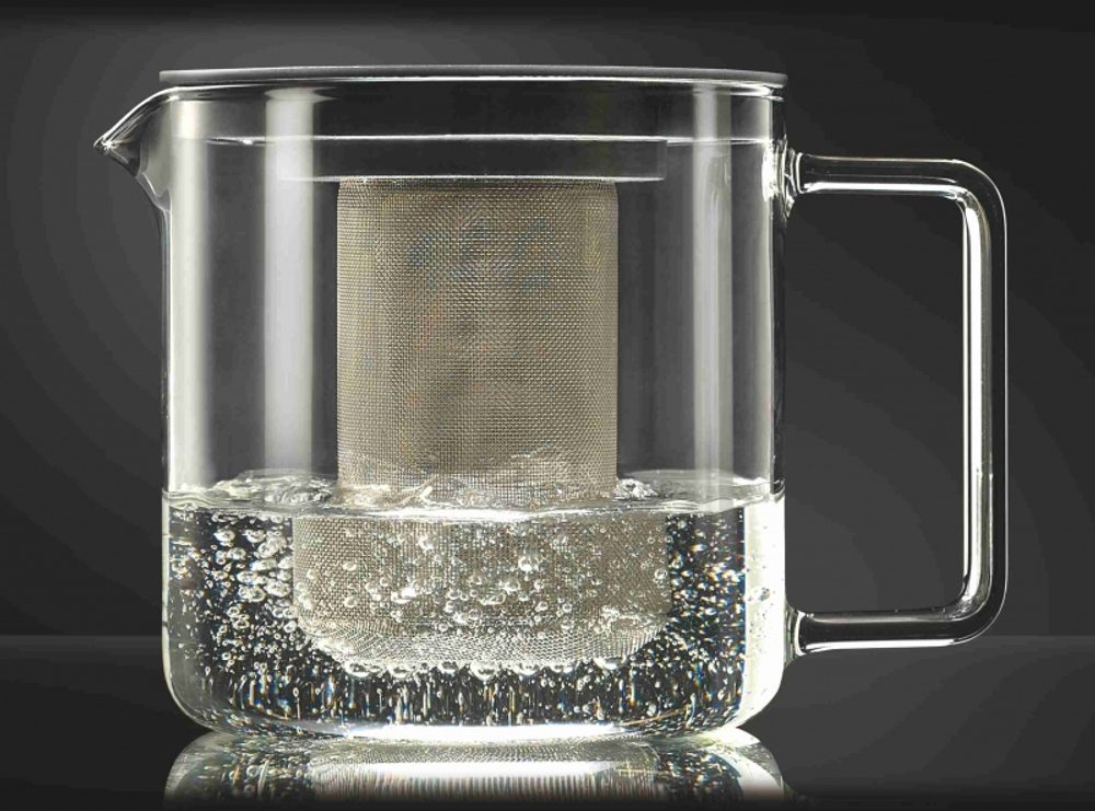 Levně konvice 1,3l FROM sítko NR, sklo/plast