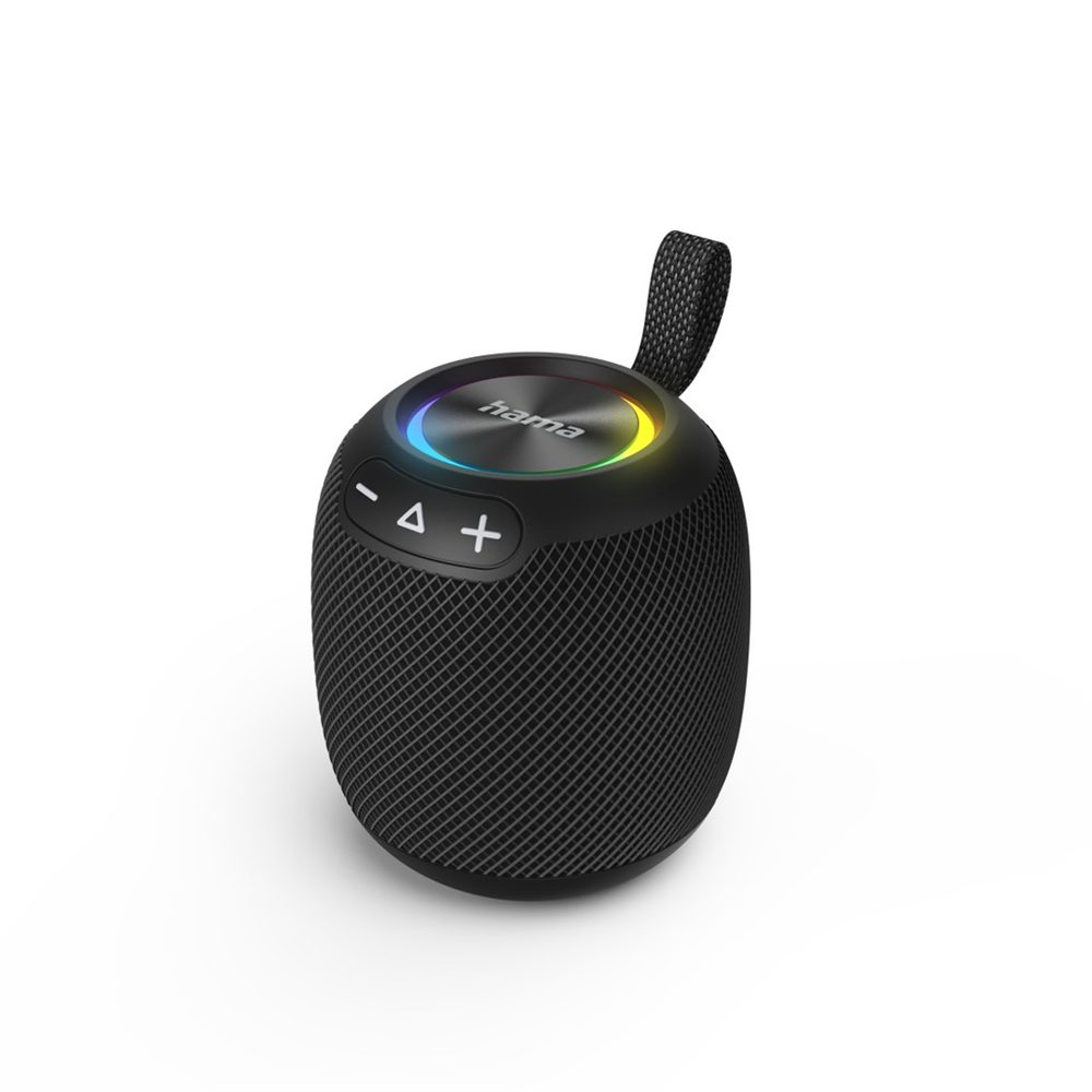 Levně Hama Bomb 3.0, Bluetooth reproduktor, 16 W, voděodolný IPX7, LED podsvícení, černý