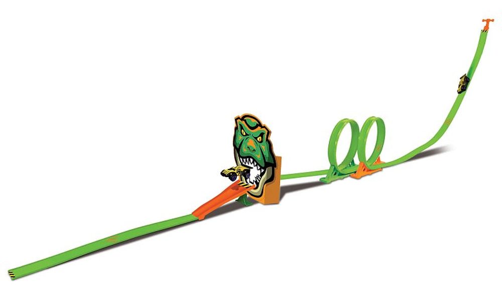Levně Maisto - Cyber Racers set, FM100 Dino Adventure Double Loop Challenge