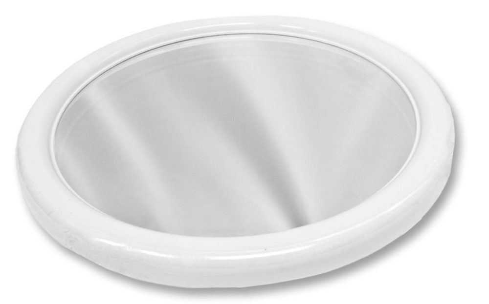 Levně zrcadlo d46cm kulaté, plast.rám (KNK)