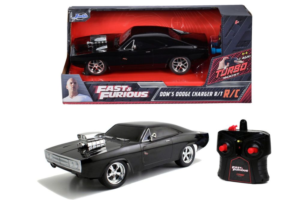 Levně Rychle a zběsile RC auto 1970 Dodge Charger 1:24