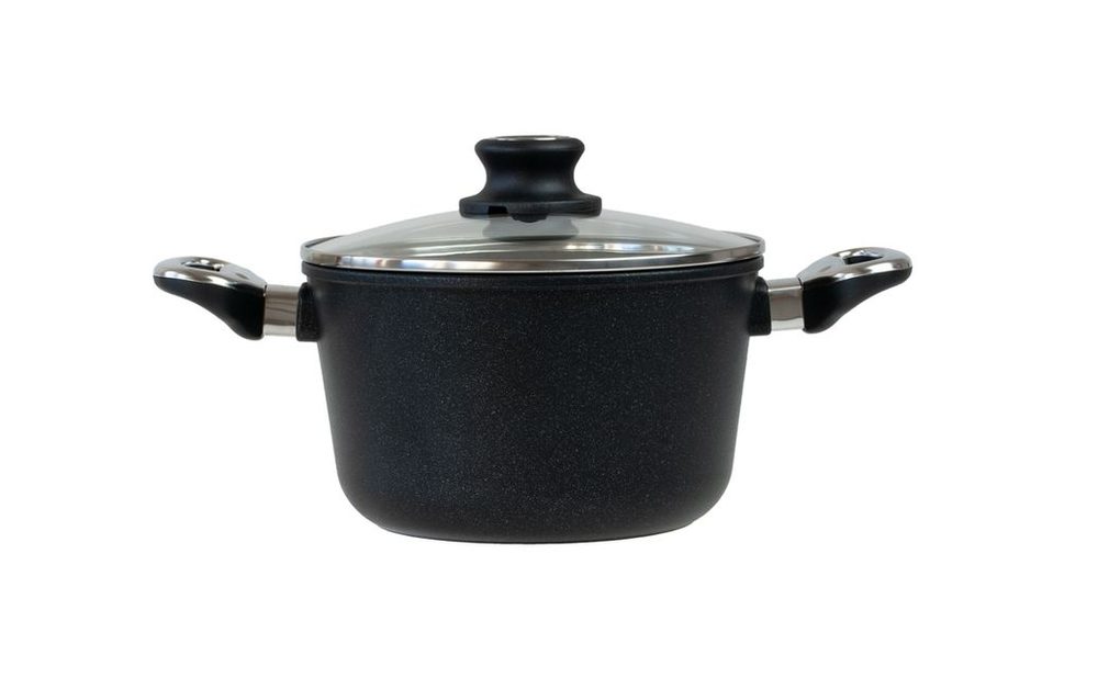 Levně hrnec d20x12,5cm+PO skl., BAF 2,9l, GIGANT litina, ind.