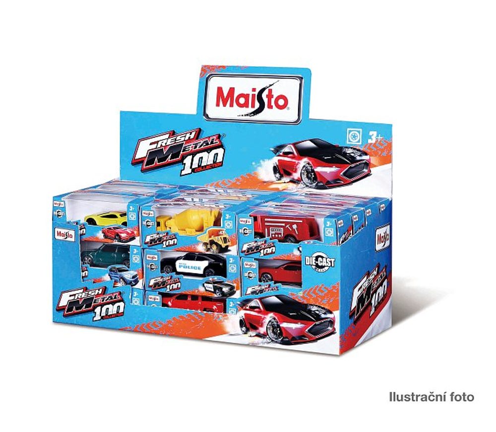 Levně Maisto M. display box 3" Transit, assort 36ks, display