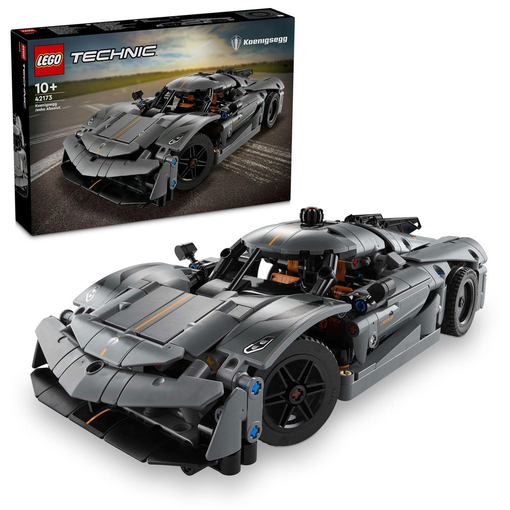 Levně Šedé hyperauto Koenigsegg Jesko Absolut