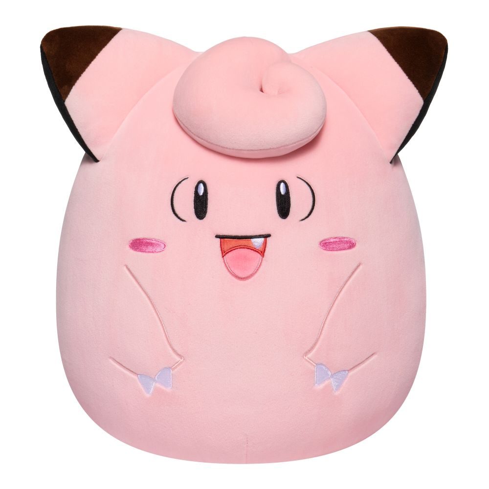 Levně JUMBO Pokémon Squishmallows Plyš 60 cm - Clefairy