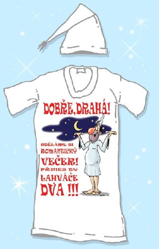 Noční košile - Dobře drahá, uděláme si... - 3XL