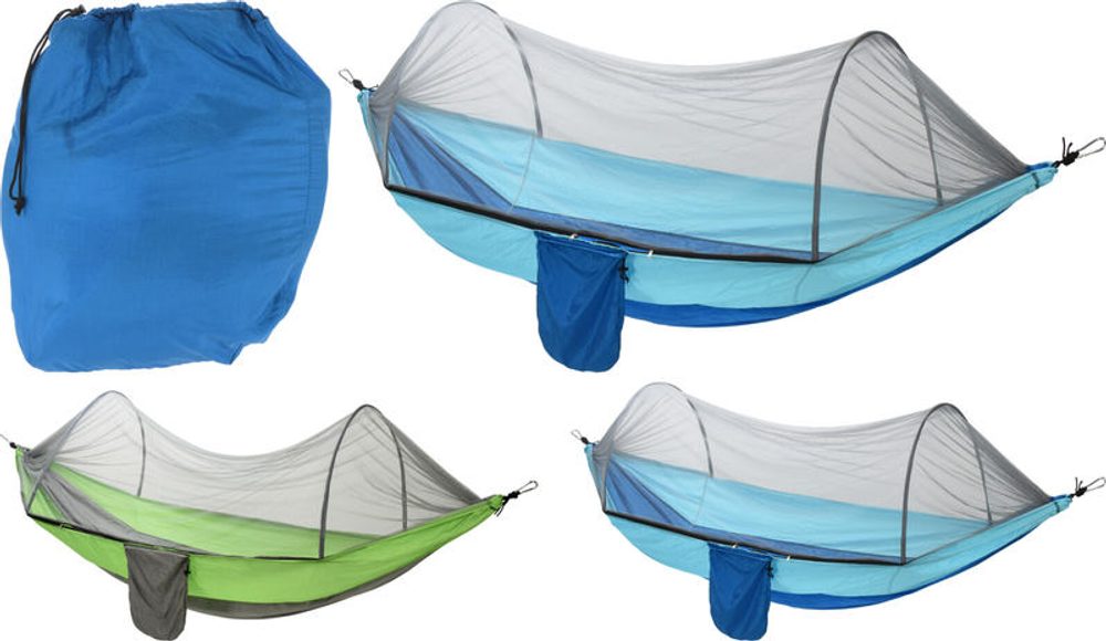 Levně PROGARDEN Hamaka s moskytiérou PROGARDEN 140 x 260 cm zelená KO-X39500560zele