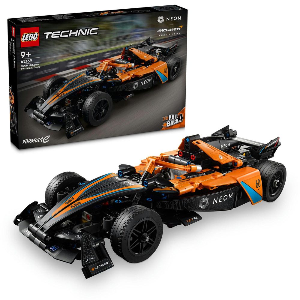 Lego NEOM McLaren Formula E Race Car