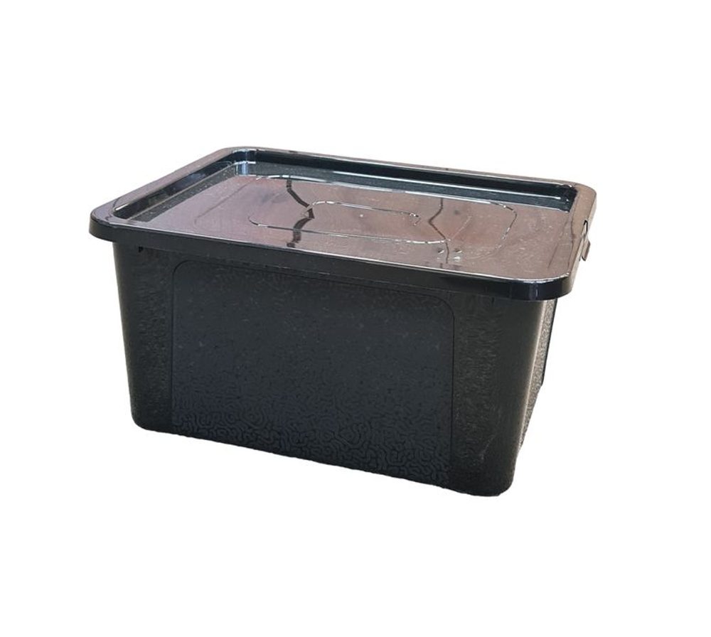 Levně box 20,0l+víko, plný, 40x33x20cm, MIX-RASTR, MULTIBOX, plast